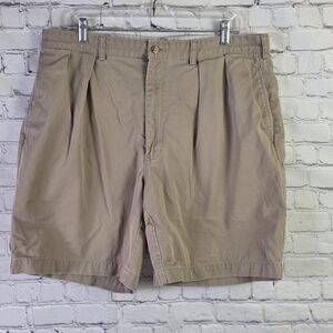 VTG Polo  Ralph Lauren  Men's 38" Beige Chino Shorts